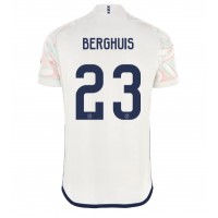Camisa de Futebol Ajax Steven Berghuis #23 Equipamento Secundário 2023-24 Manga Curta